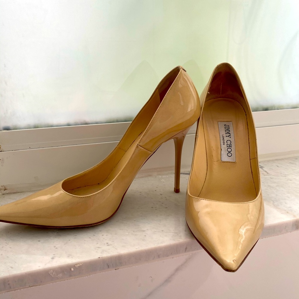 Jimmy Choo Cream Heels